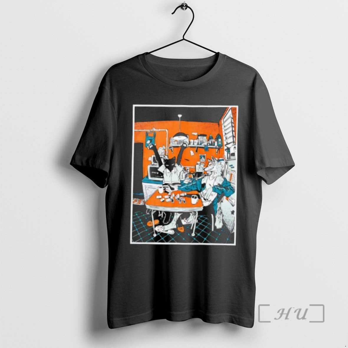 Officials Animal Roommate Playing Cards Coffee - Adult & Kids T-Shirts, Sweatshirts & Hoodies apparel design preview 1