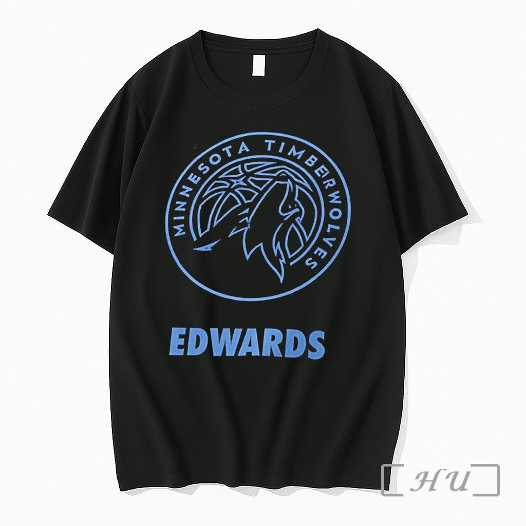 Officials Anthony Edwards Minnesota Timberwolves Nba - Adult & Kids T-Shirts, Sweatshirts & Hoodies apparel design preview 1