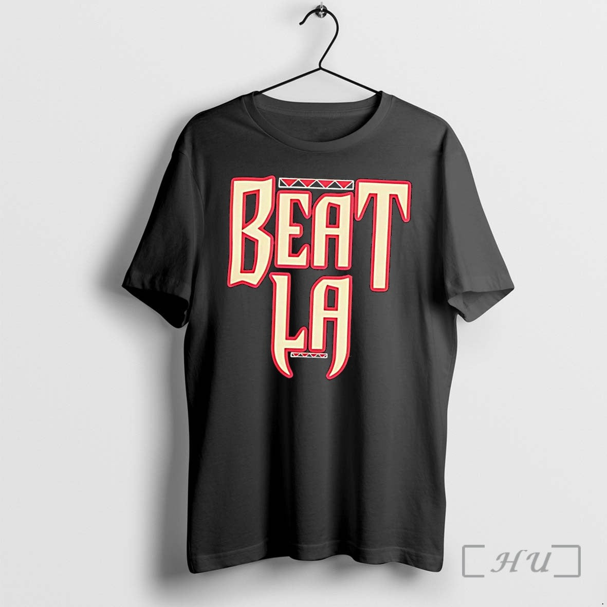 Officials Arizona Diamondbacks Beat La Dodgers Black - Adult & Kids T-Shirts, Sweatshirts & Hoodies apparel design preview 1
