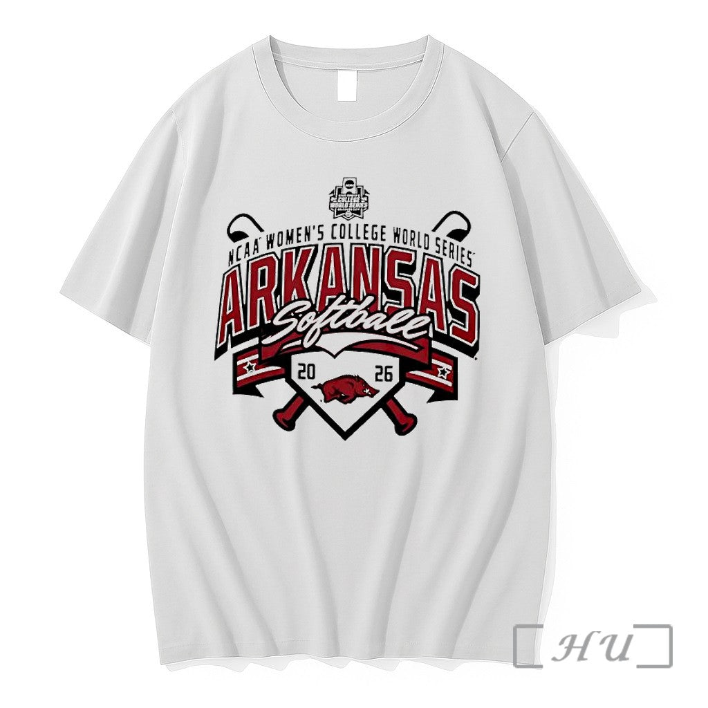 Officials Arkansas Razorback Softball 2026 Ncaa - Adult & Kids T-Shirts, Sweatshirts & Hoodies apparel design preview 1