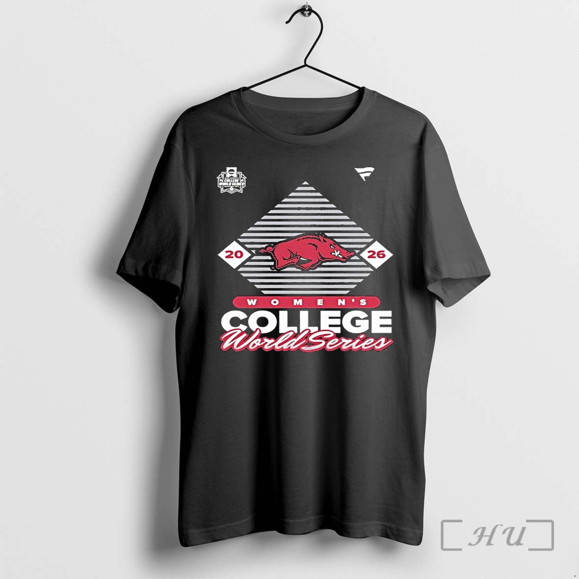 Officials Arkansas Razorbacks 2026 Ncaa Softball - Adult & Kids T-Shirts, Sweatshirts & Hoodies apparel design preview 1