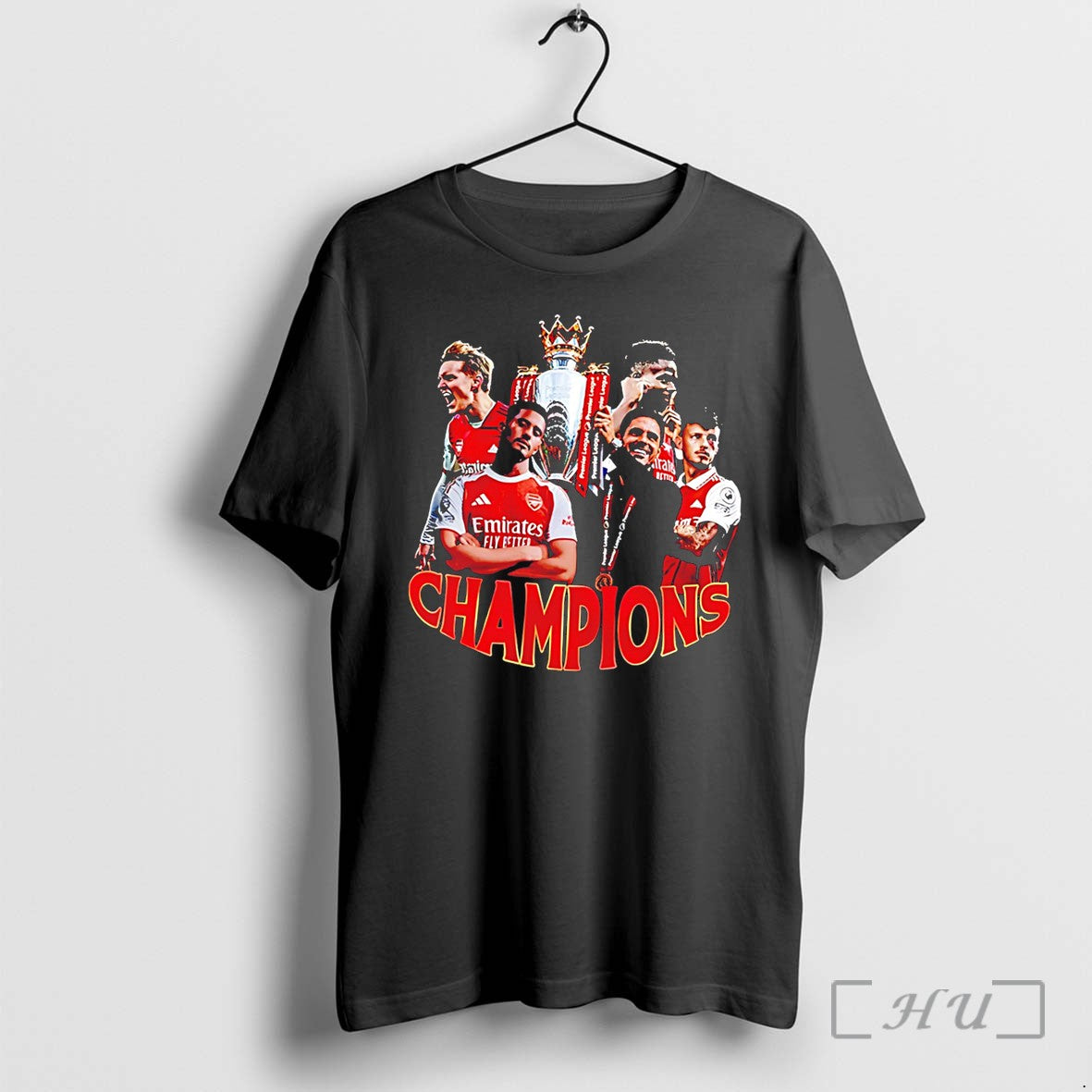 Officials Arsenal 2026 Premier League Champions - Adult & Kids T-Shirts, Sweatshirts & Hoodies apparel design preview 1