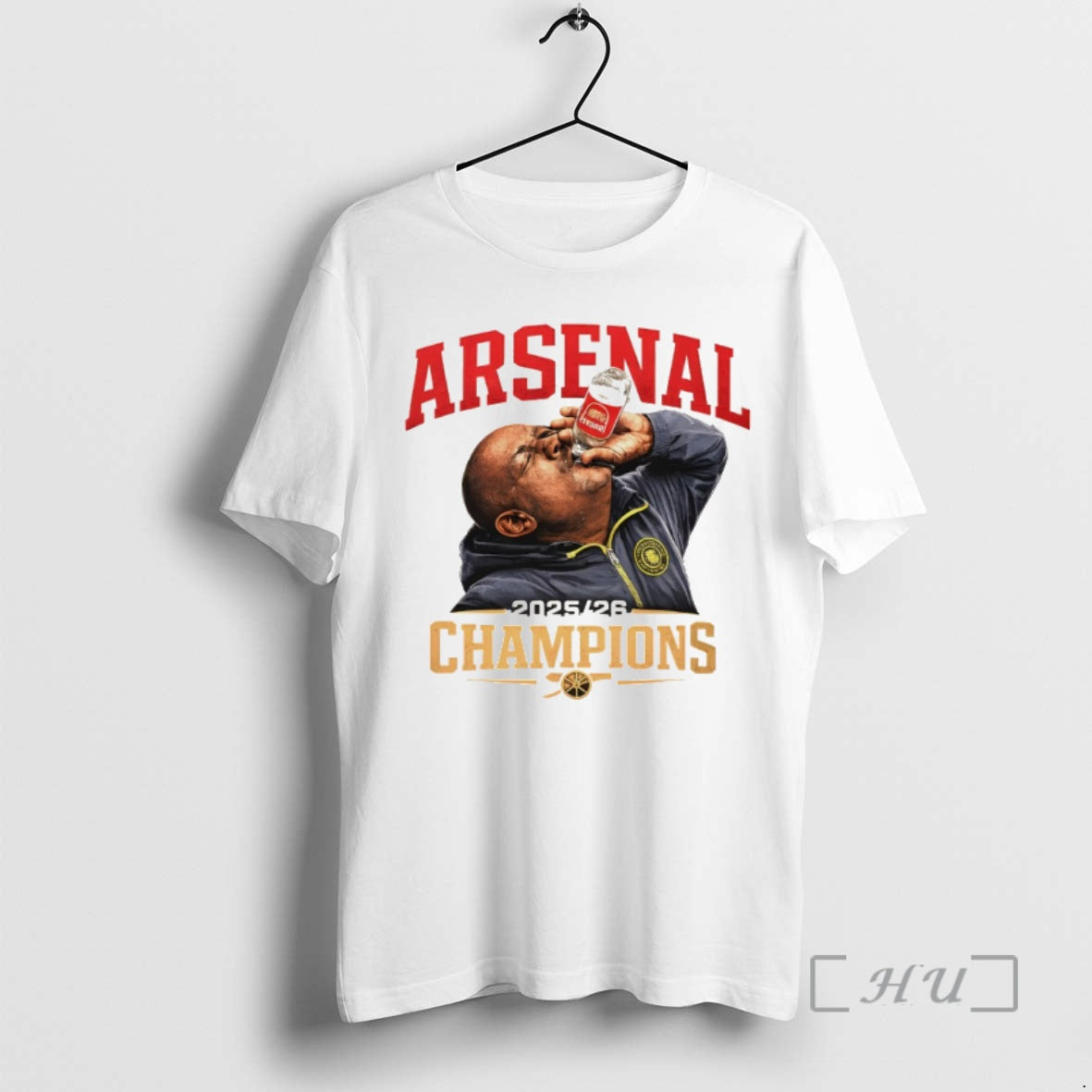 Officials Arsenal Bottle Meme Premier League - Adult & Kids T-Shirts, Sweatshirts & Hoodies apparel design preview 1