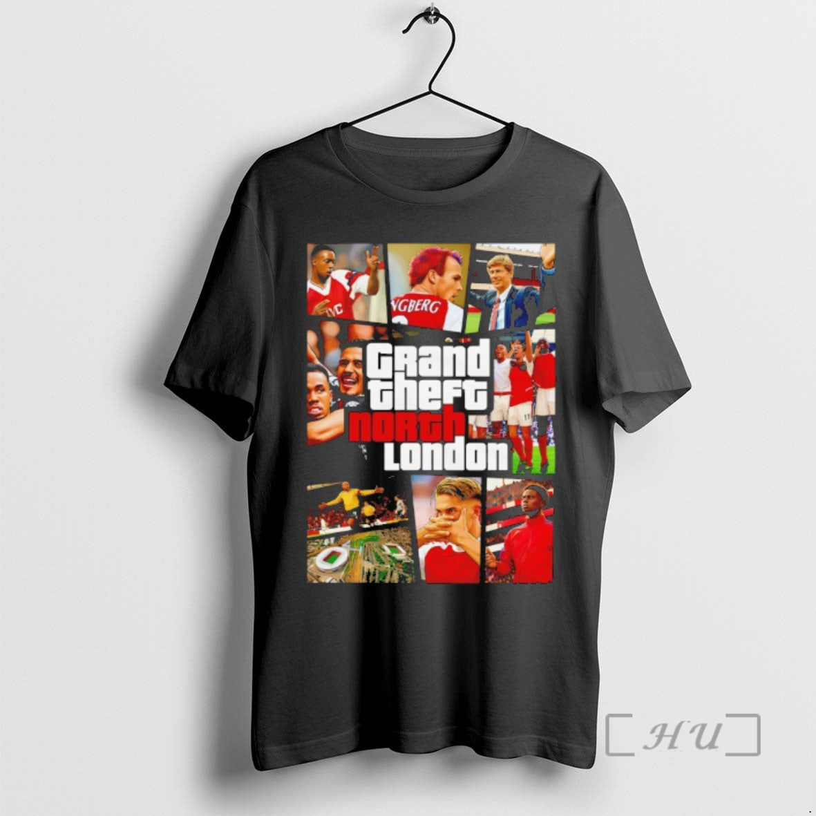 Officials Arsenal Fc Grand Theft North London Premier - Adult & Kids T-Shirts, Sweatshirts & Hoodies apparel design preview 1