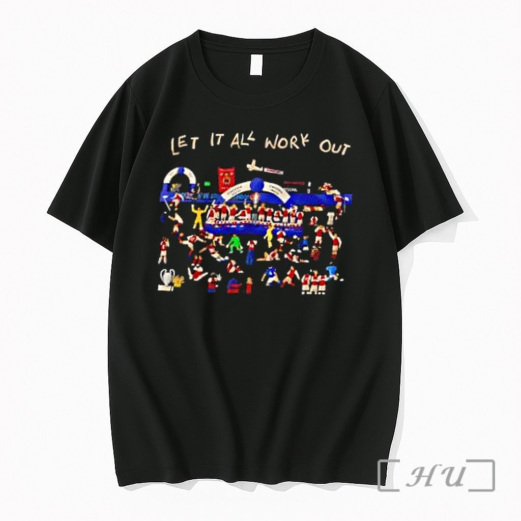 Officials Arsenal Fc Let It All Work Out Premium - Adult & Kids T-Shirts, Sweatshirts & Hoodies apparel design preview 1