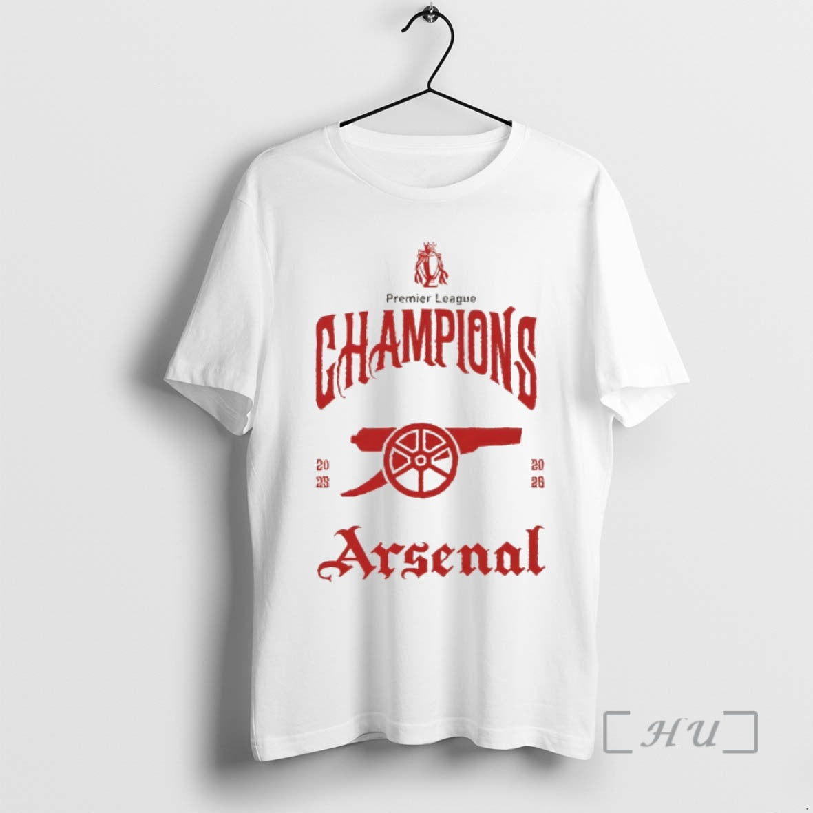 Officials Arsenal Fc Premier League Champions 2025 26 - Adult & Kids T-Shirts, Sweatshirts & Hoodies apparel design preview 1