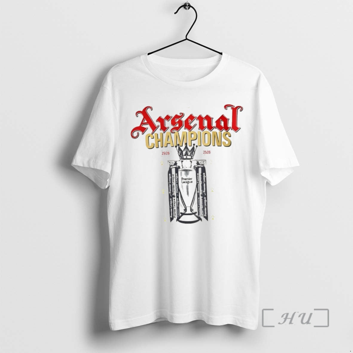 Officials Arsenal Fc Premier League Champions 25 26 - Adult & Kids T-Shirts, Sweatshirts & Hoodies apparel design preview 1