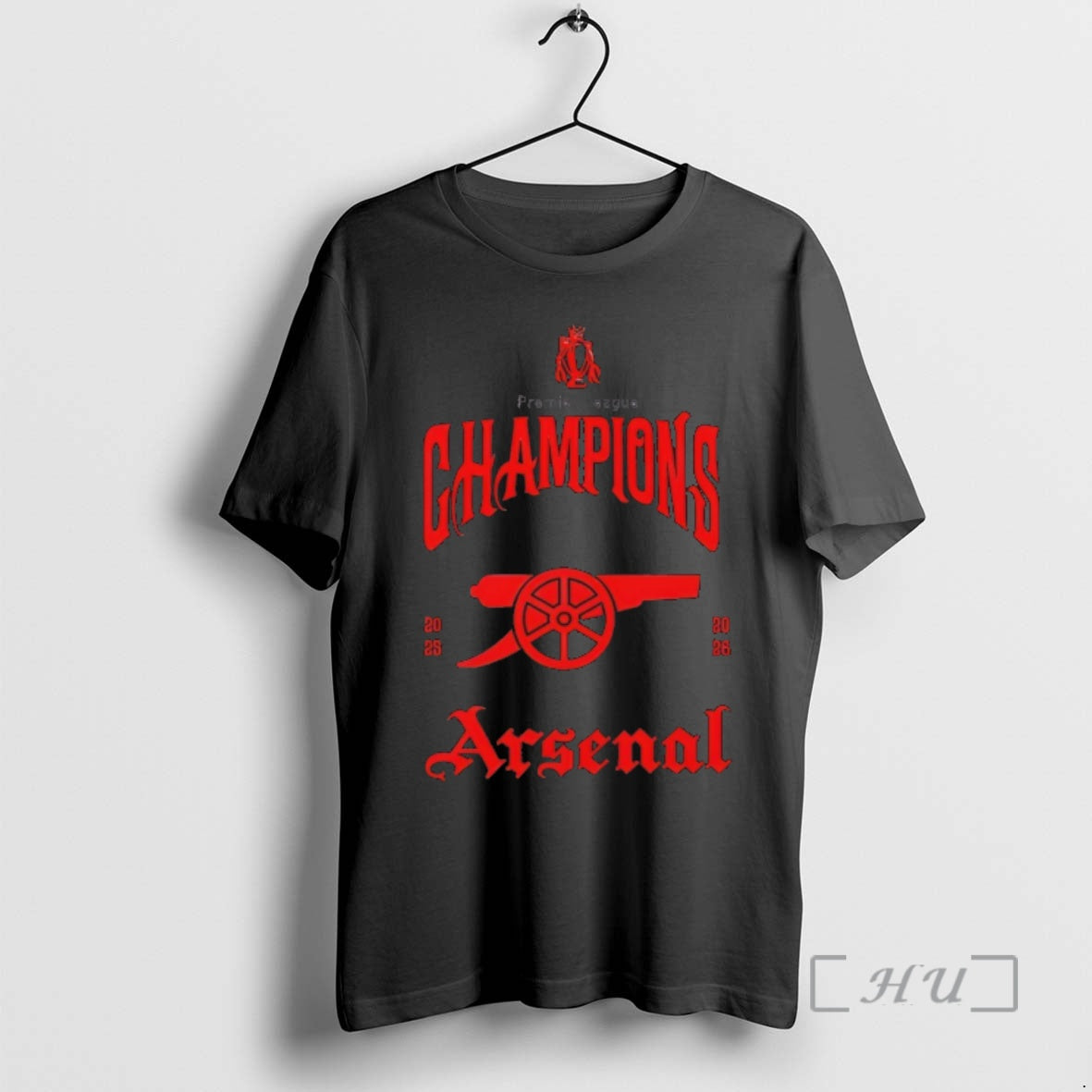 Officials Arsenal Premier League Champions 2025 26 - Adult & Kids T-Shirts, Sweatshirts & Hoodies apparel design preview 1