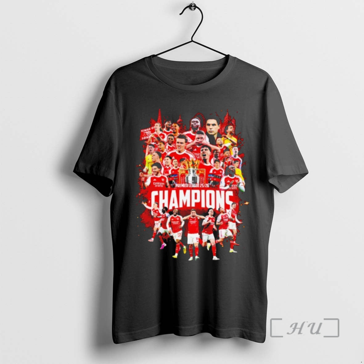 Officials Arsenal Premier League Champions 25 26 - Adult & Kids T-Shirts, Sweatshirts & Hoodies apparel design preview 1