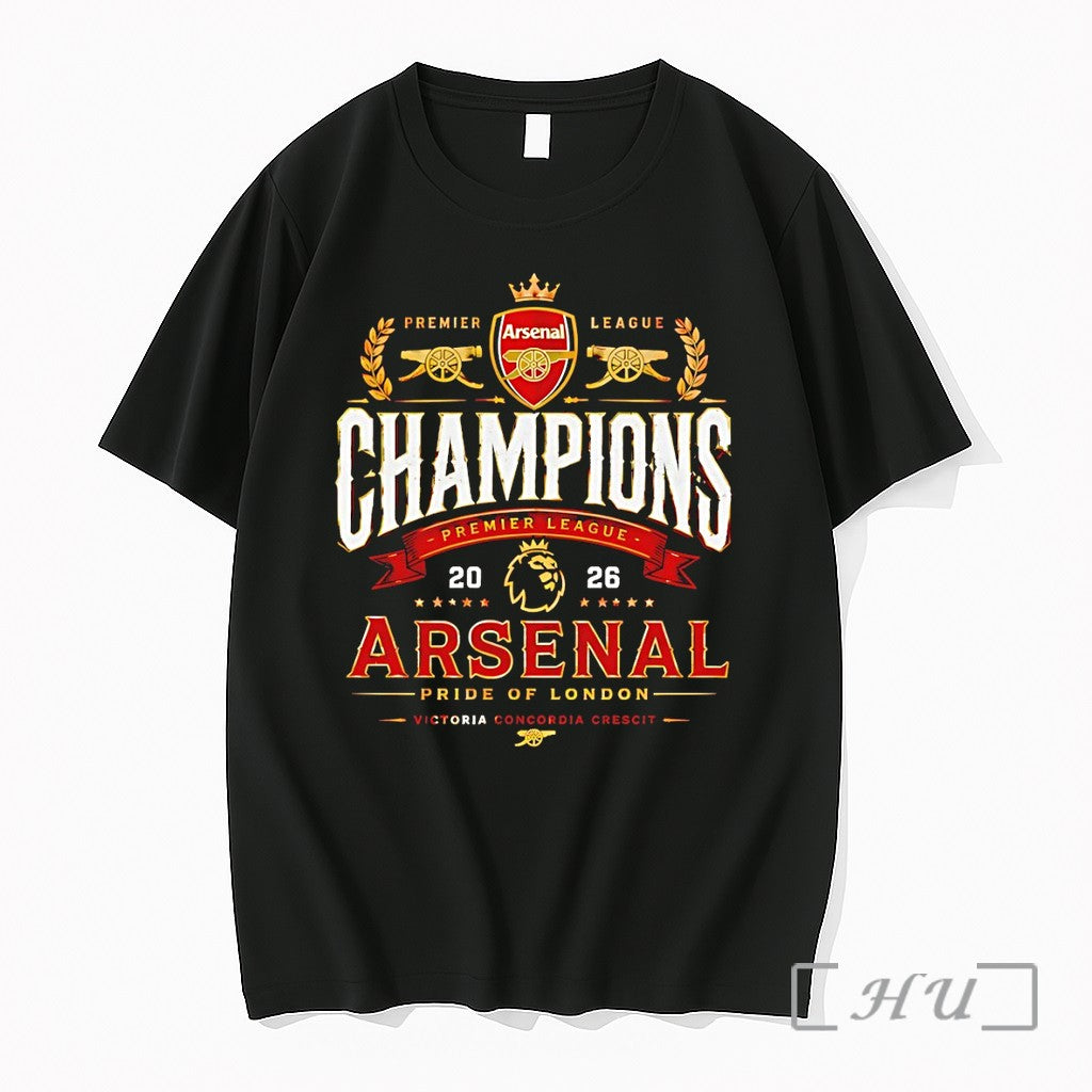 Officials Arsenal Pride Of London Premier League - Adult & Kids T-Shirts, Sweatshirts & Hoodies apparel design preview 1