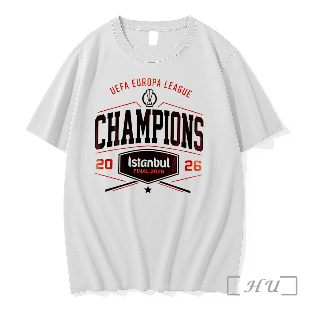 Officials Aston Villa Uefa Europa League Champions - Adult & Kids T-Shirts, Sweatshirts & Hoodies apparel design preview 1