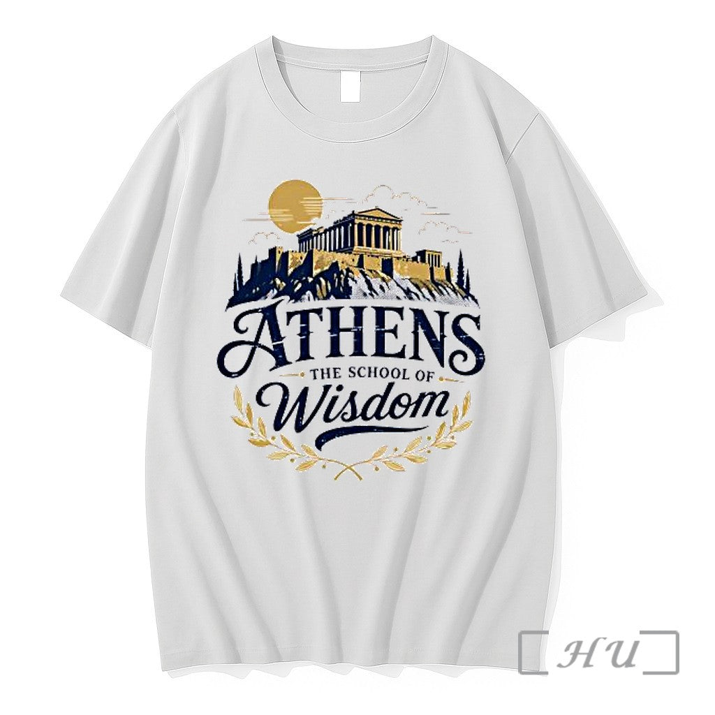 Officials Athens The School Of Wisdom Premium Sweater - Adult & Kids T-Shirts, Sweatshirts & Hoodies apparel design preview 1