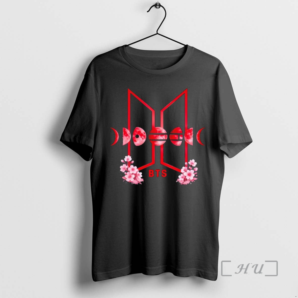 Officials Bts Floral Moon Phase Arirang Kpop Tour - Adult & Kids T-Shirts, Sweatshirts & Hoodies apparel design preview 1