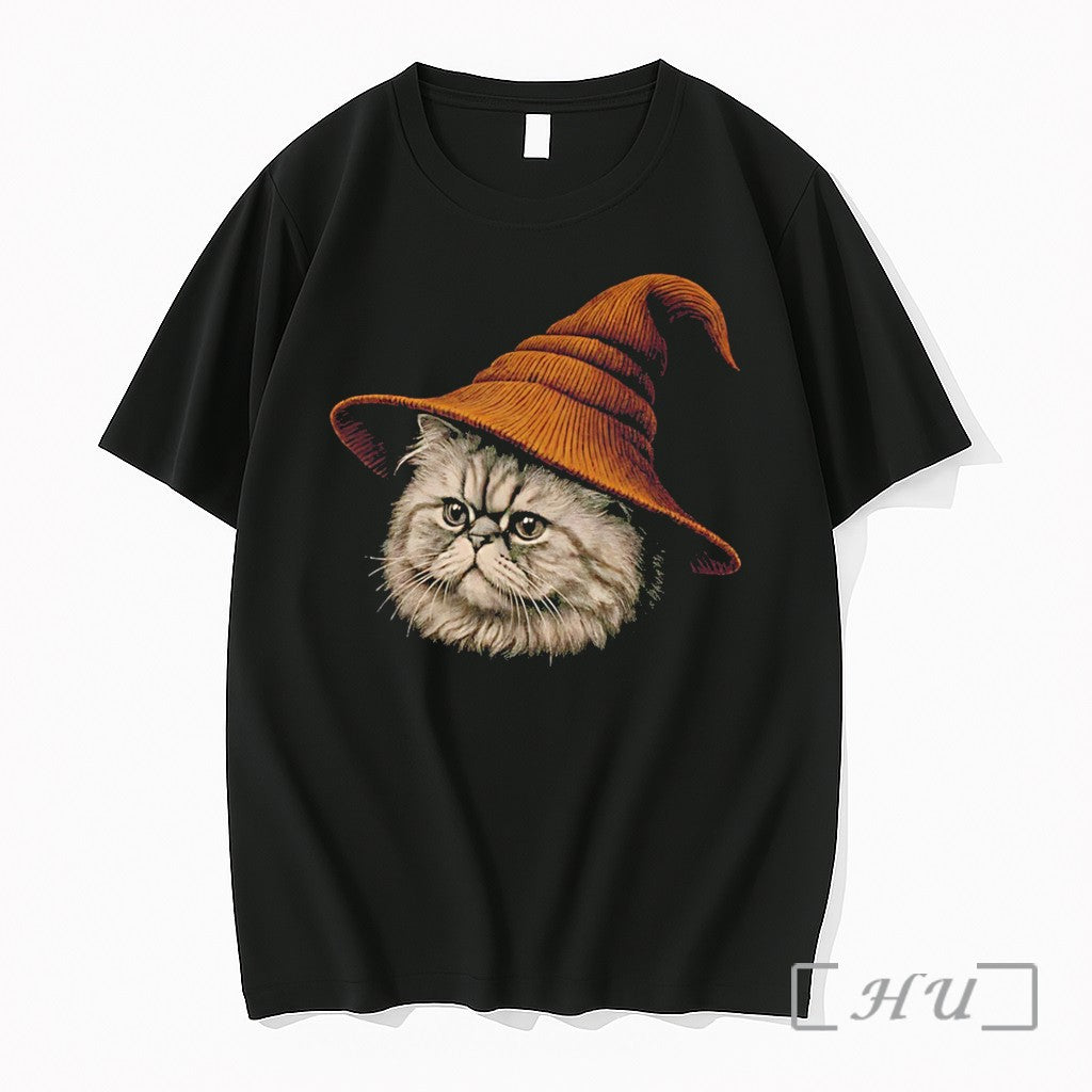 Officials Beanie Cat Wizard Cartoon Premium Sweater - Adult & Kids T-Shirts, Sweatshirts & Hoodies apparel design preview 1