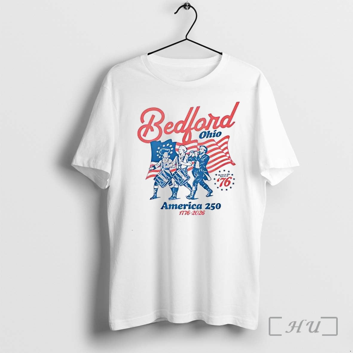 Officials Bedford Ohio America 250 Premium Sweater - Adult & Kids T-Shirts, Sweatshirts & Hoodies apparel design preview 1