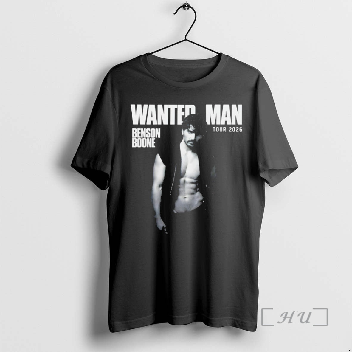 Officials Benson Boone Wanted Man Tour 2026 Vintage - Adult & Kids T-Shirts, Sweatshirts & Hoodies apparel design preview 1