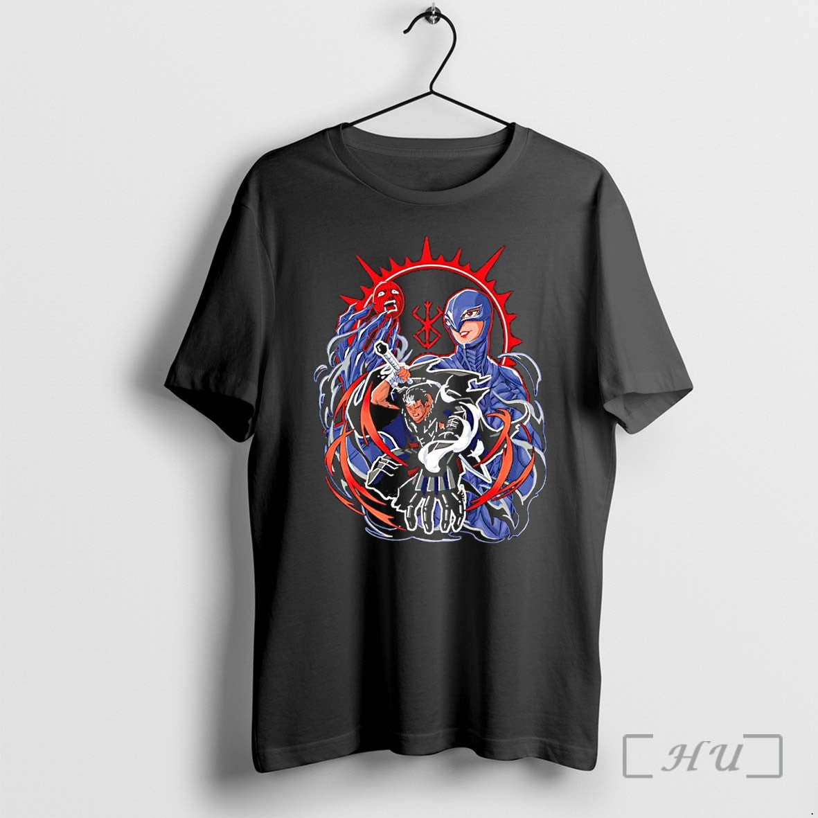 Officials Berserk Guts The Black Swordsman Vs - Adult & Kids T-Shirts, Sweatshirts & Hoodies apparel design preview 1