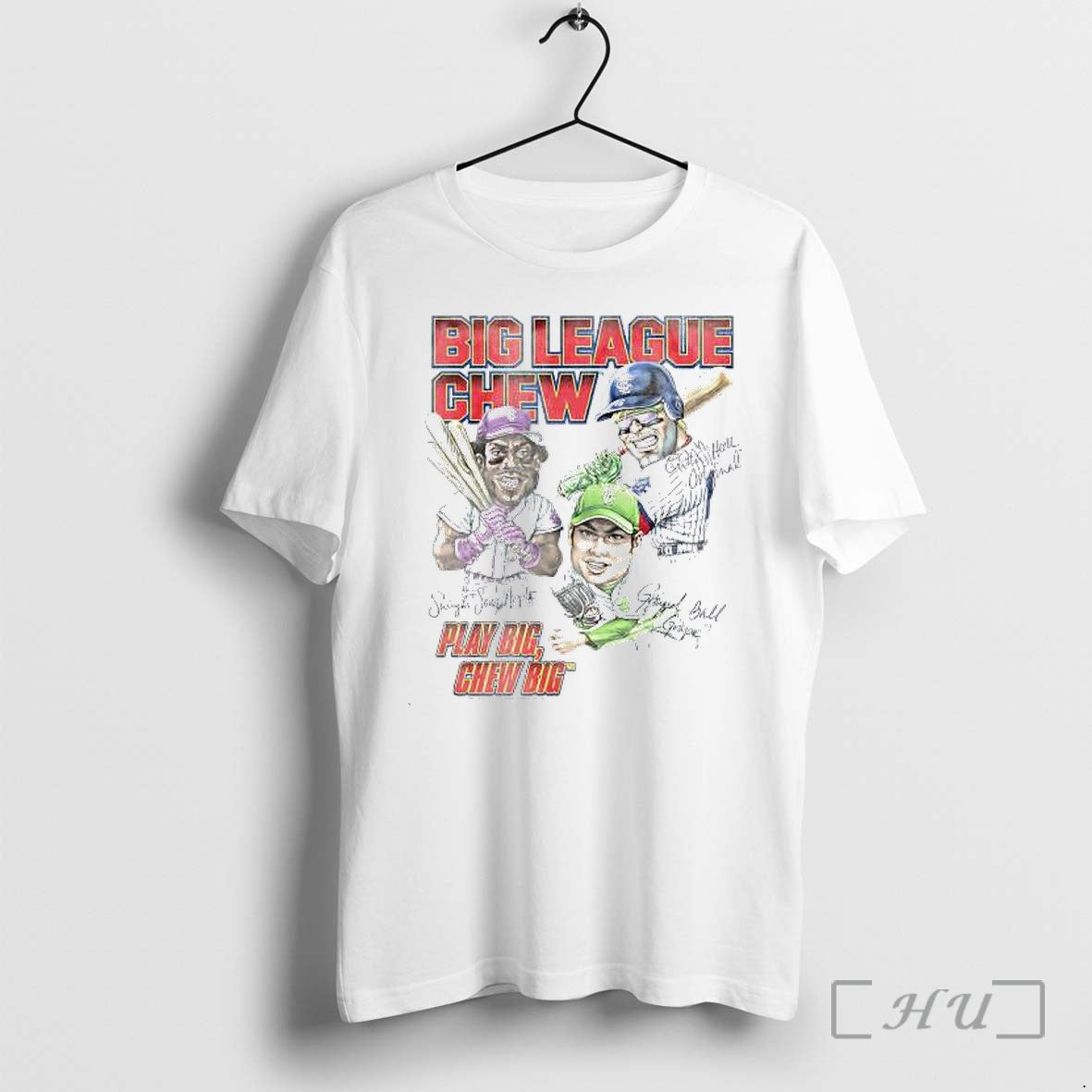 Officials Big League Chew Baseball Play Signature - Adult & Kids T-Shirts, Sweatshirts & Hoodies apparel design preview 1