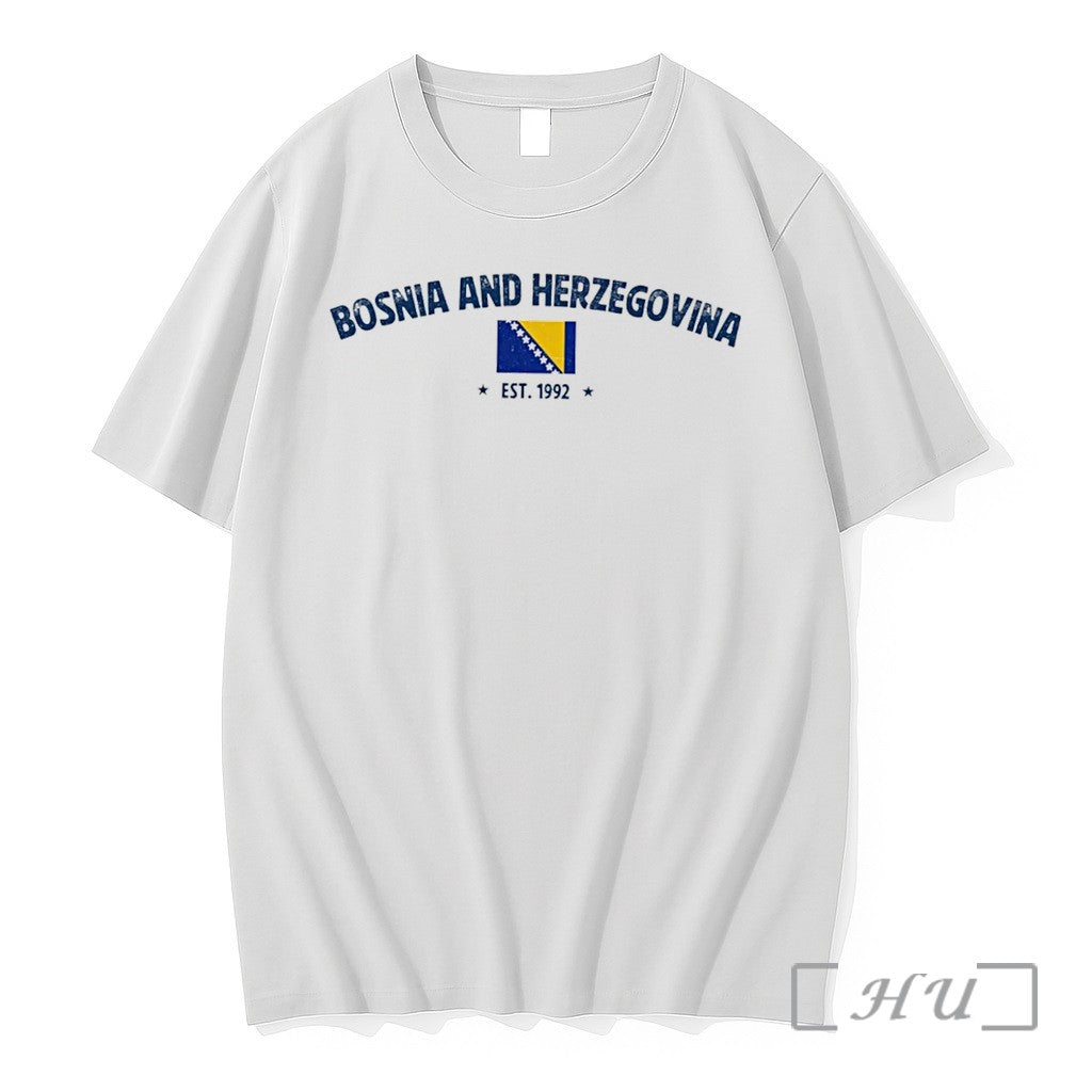 Officials Bosnia And Herzegovina Sarajevo Aesthetic - Adult & Kids T-Shirts, Sweatshirts & Hoodies apparel design preview 1