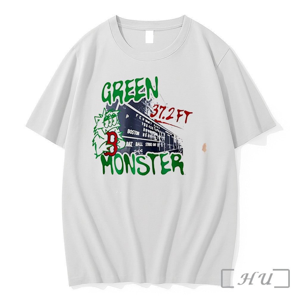 Officials Boston Red Sox Green Monster Local Vintage - Adult & Kids T-Shirts, Sweatshirts & Hoodies apparel design preview 1
