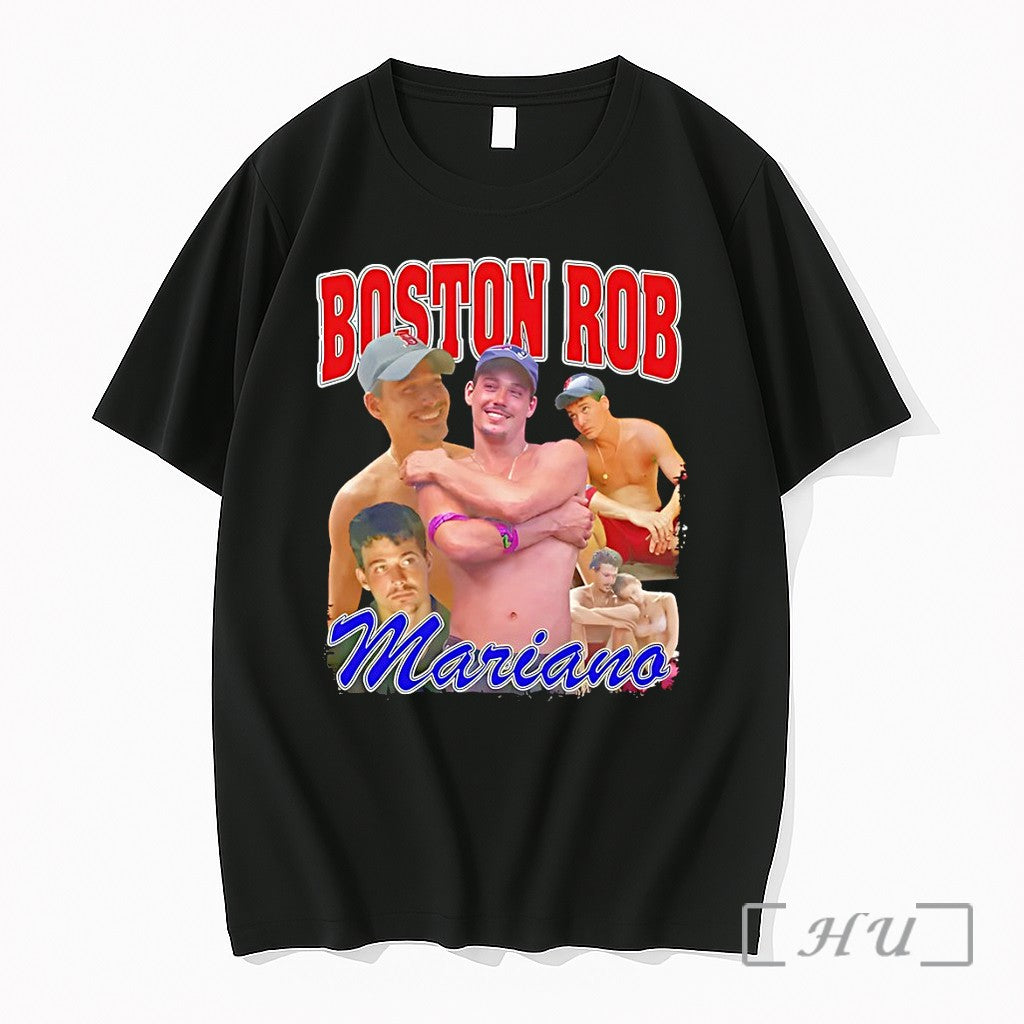 Officials Boston Rob Survivor Mariano Graphic - Adult & Kids T-Shirts, Sweatshirts & Hoodies apparel design preview 1