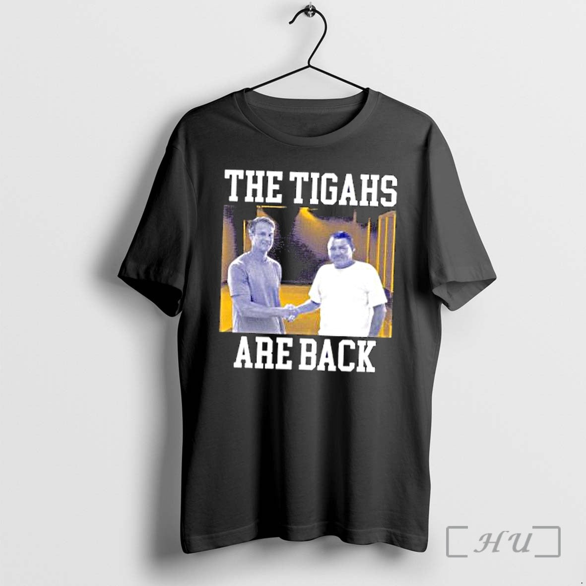 Officials Brian Kelly The Tigahs Are Back Premium - Adult & Kids T-Shirts, Sweatshirts & Hoodies apparel design preview 1