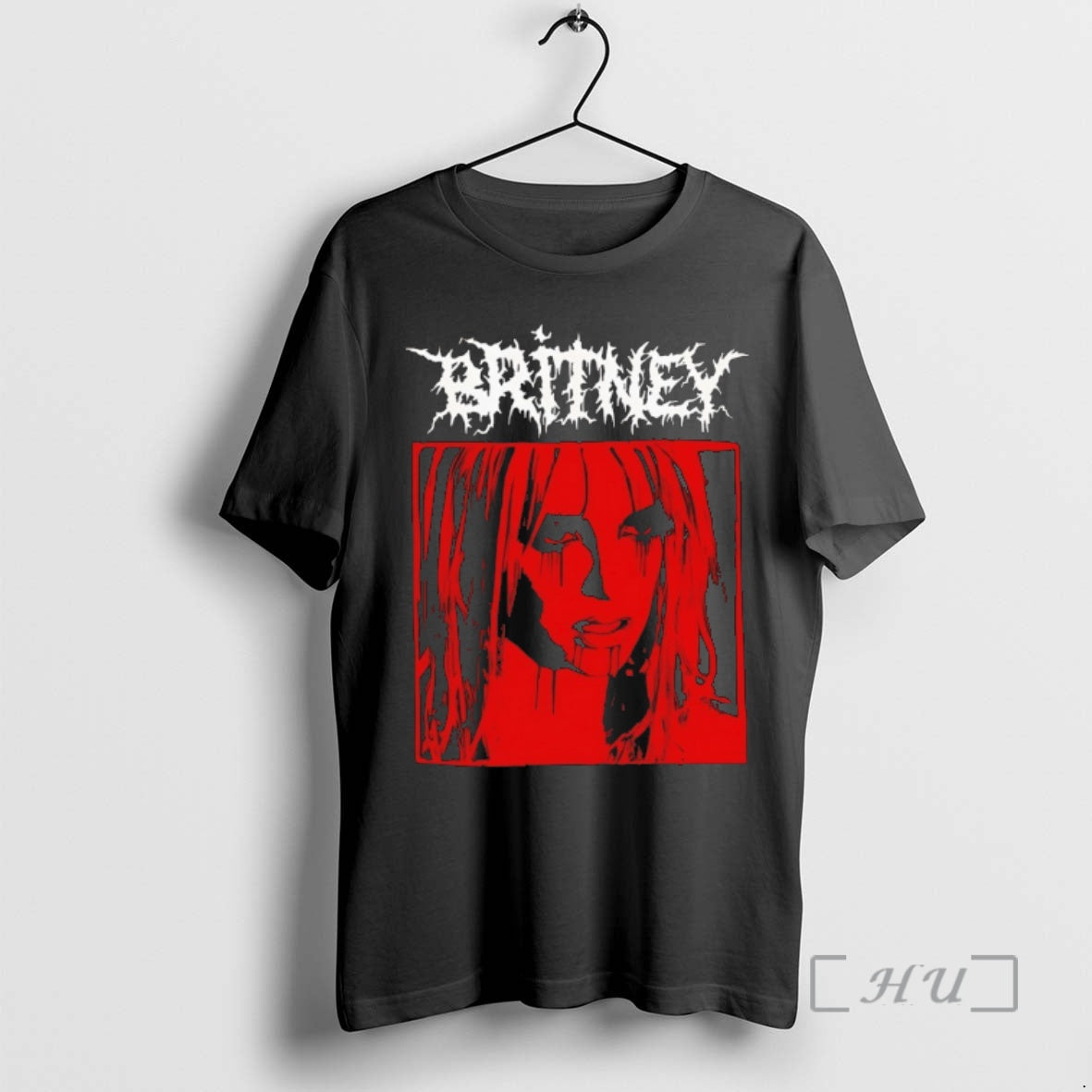 Officials Britney Black Metal Vintage - Adult & Kids T-Shirts, Sweatshirts & Hoodies apparel design preview 1