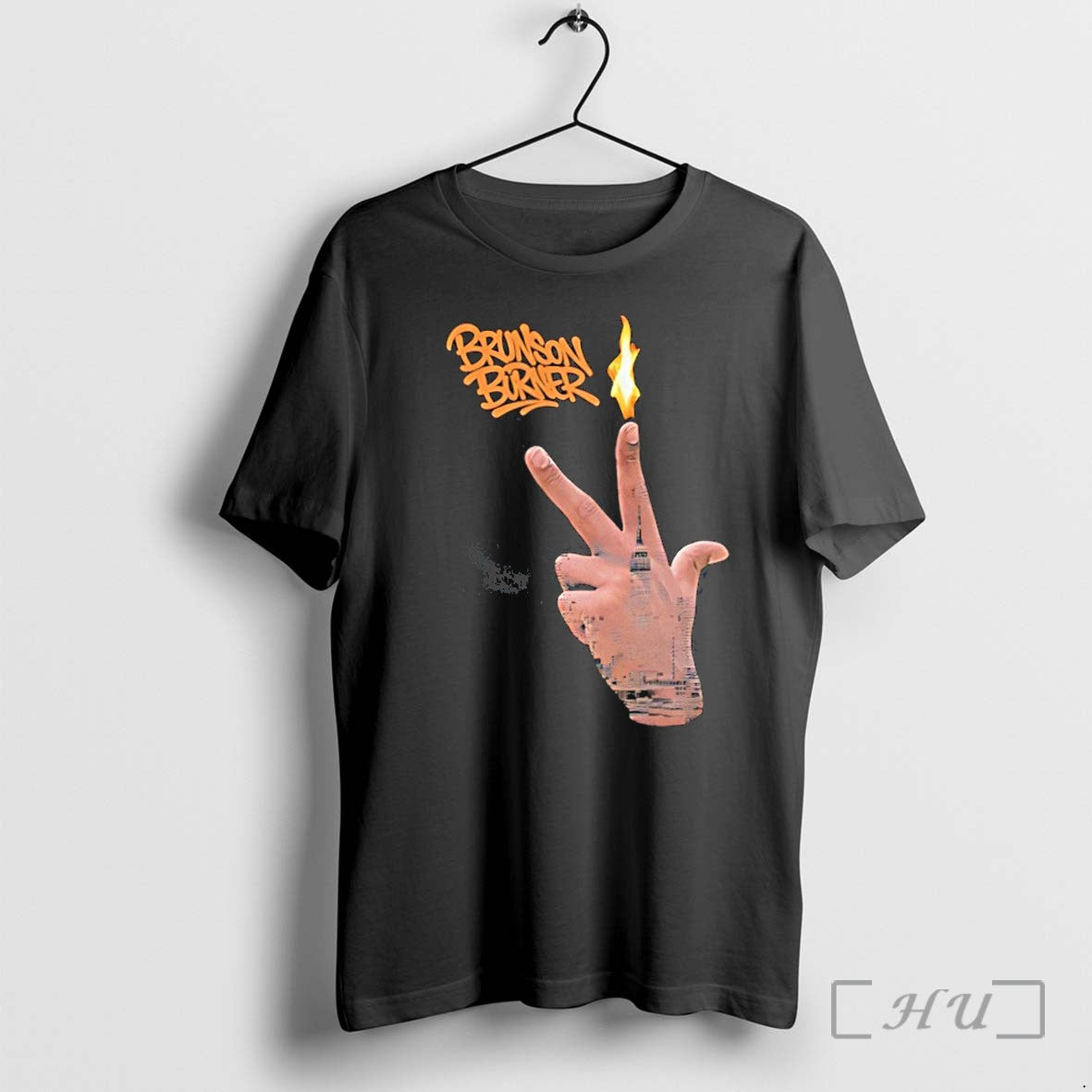 Officials Brunson Burner Sign Hand Flame Premium - Adult & Kids T-Shirts, Sweatshirts & Hoodies apparel design preview 1
