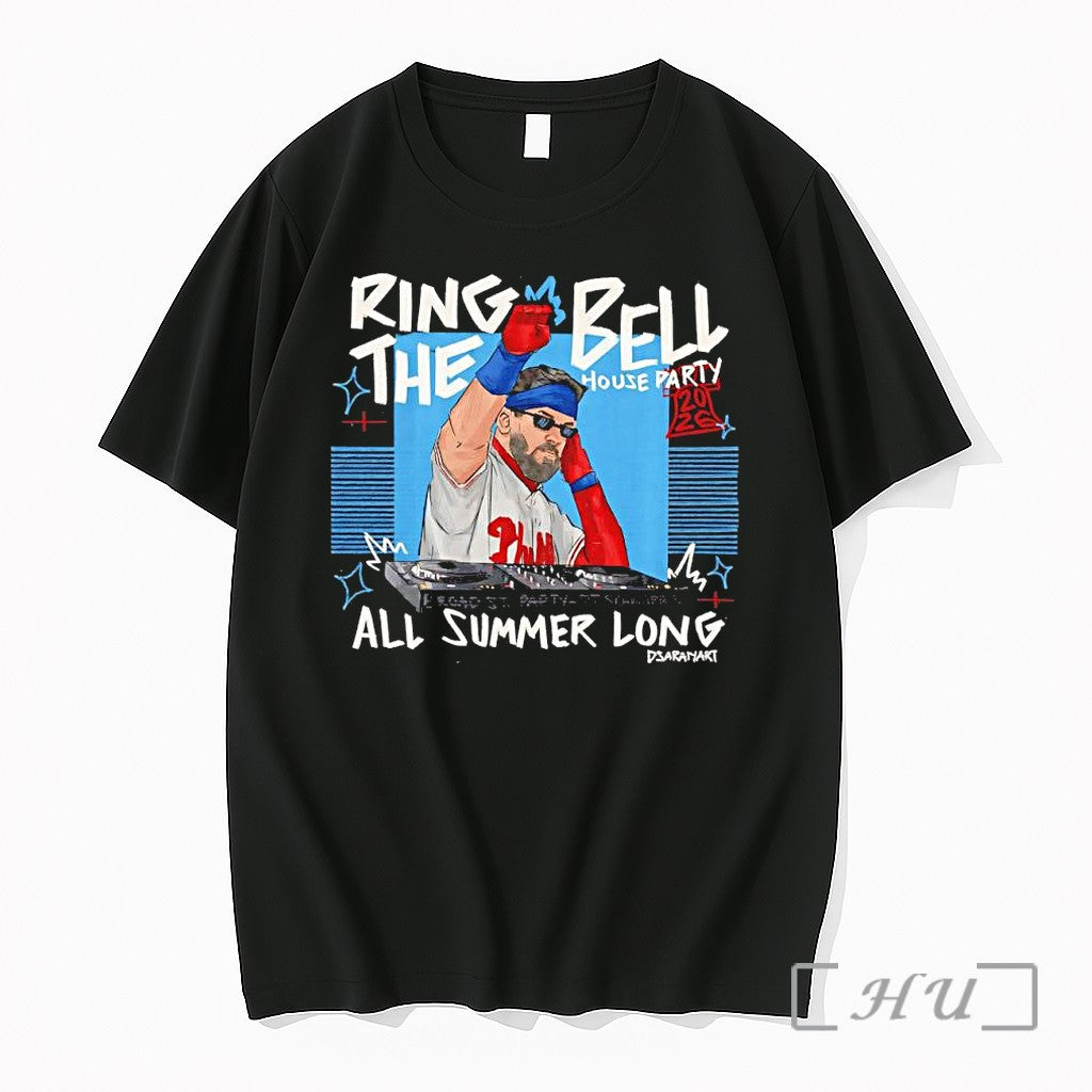 Officials Bryce Harper Ring The Bell Dj House Party - Adult & Kids T-Shirts, Sweatshirts & Hoodies apparel design preview 1