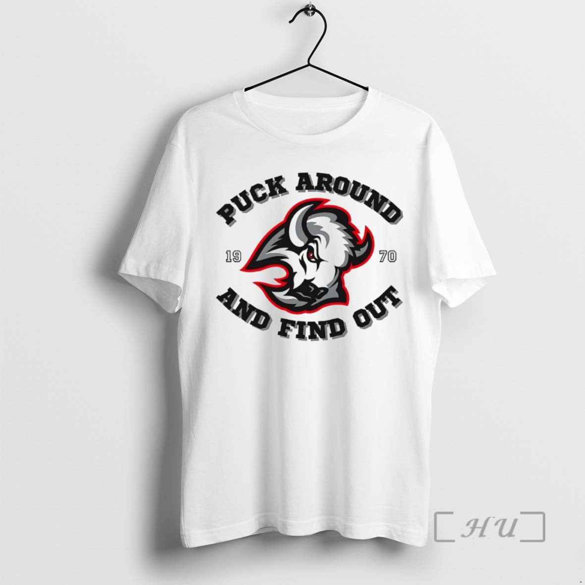 Officials Buffalo Sabres Hockey Puck Around And Find - Adult & Kids T-Shirts, Sweatshirts & Hoodies apparel design preview 1