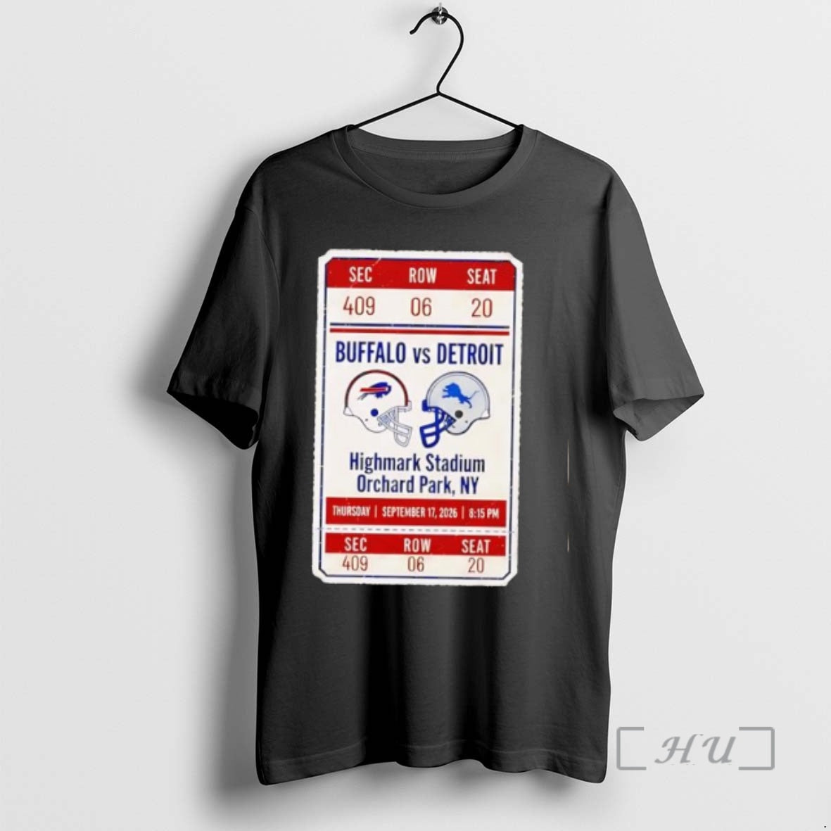 Officials Buffalo Vs Detroit Highmark Stadium - Adult & Kids T-Shirts, Sweatshirts & Hoodies apparel design preview 1