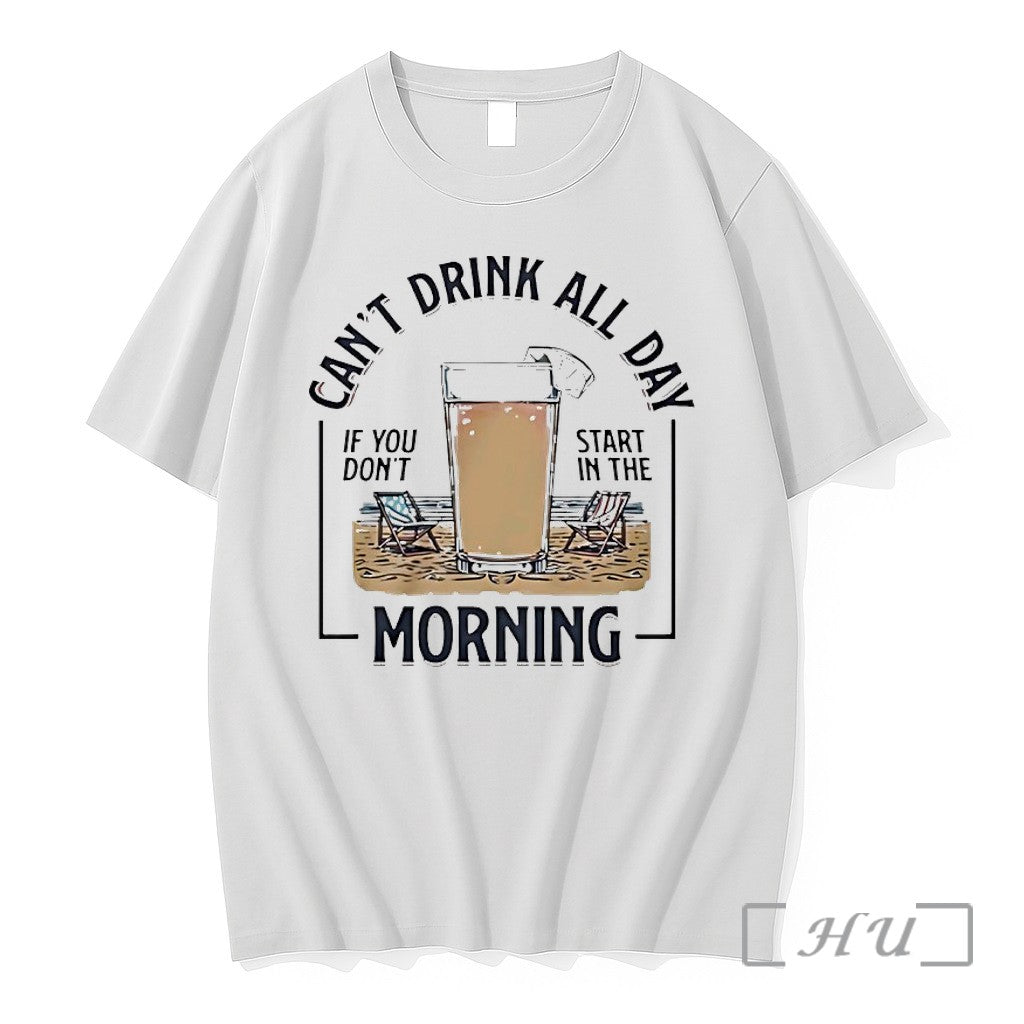 Officials Cant Drink All Day Start In The Morning - Adult & Kids T-Shirts, Sweatshirts & Hoodies apparel design preview 1