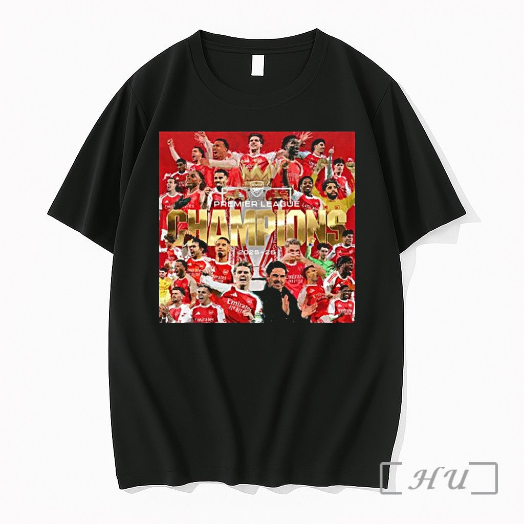 Officials Celebrates Arsenal Fc Champions Premier - Adult & Kids T-Shirts, Sweatshirts & Hoodies apparel design preview 1