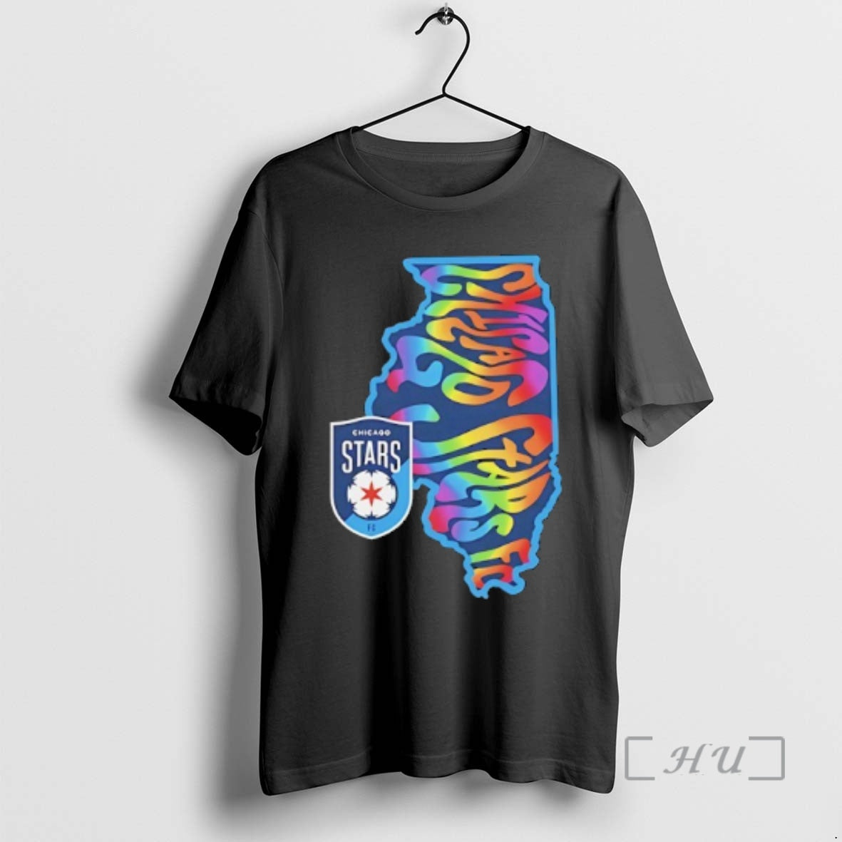 Officials Chicago Stars Fc Groovy Pride State 2026 - Adult & Kids T-Shirts, Sweatshirts & Hoodies apparel design preview 1