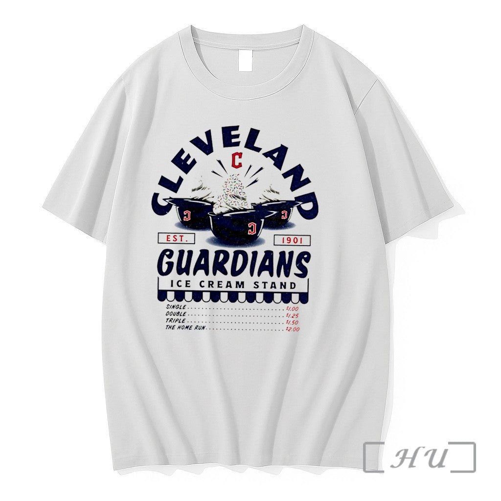 Officials Cleveland Guardians Ice Cream Stand - Adult & Kids T-Shirts, Sweatshirts & Hoodies apparel design preview 1