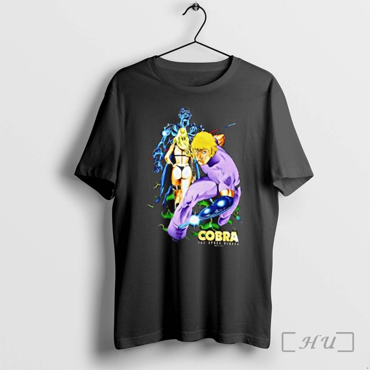 Officials Cobra The Space Pirate Anime Psychogun Lady - Adult & Kids T-Shirts, Sweatshirts & Hoodies apparel design preview 1