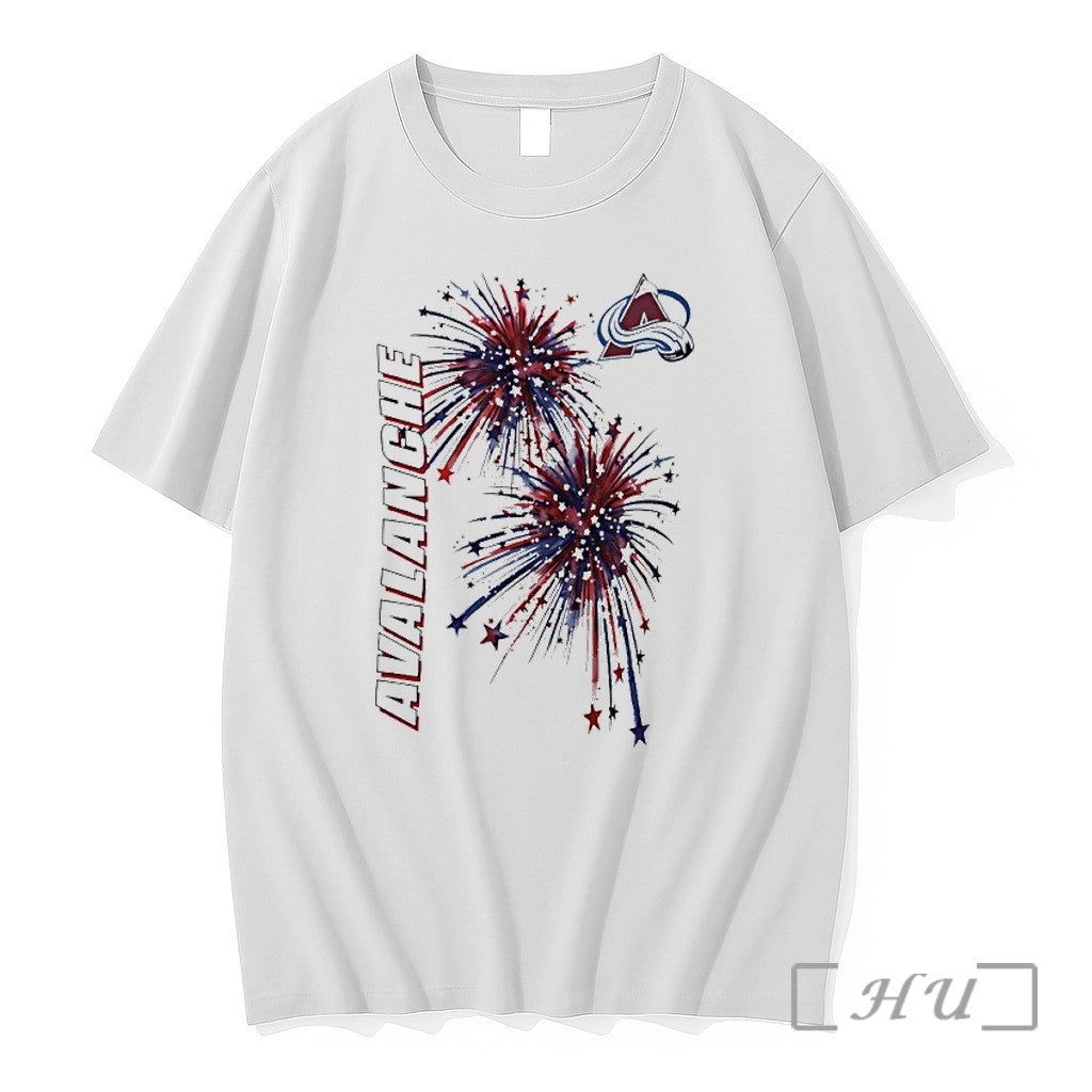 Officials Colorado Avalanche Starter American Sparks - Adult & Kids T-Shirts, Sweatshirts & Hoodies apparel design preview 1
