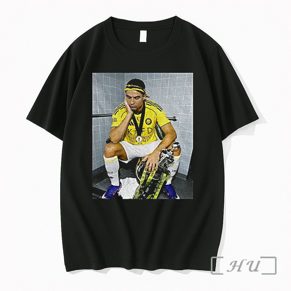 Officials Cristiano Ronaldo Saudi Pro League Al Nassr - Adult & Kids T-Shirts, Sweatshirts & Hoodies apparel design preview 1