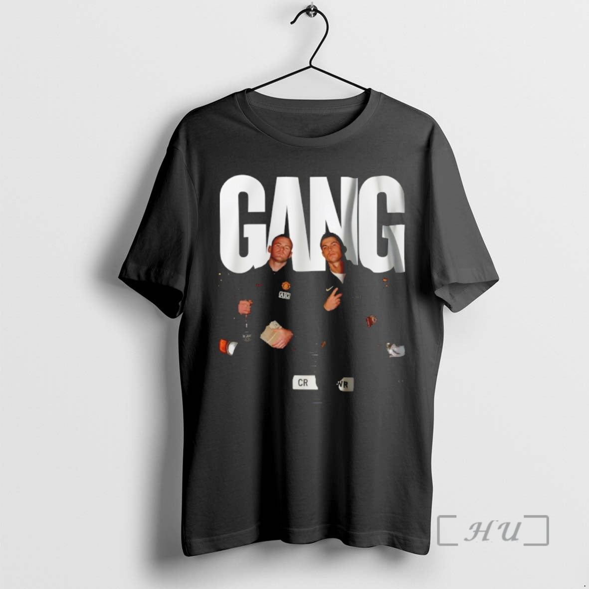 Officials Cristiano Ronaldo And Wayne Rooney - Adult & Kids T-Shirts, Sweatshirts & Hoodies apparel design preview 1