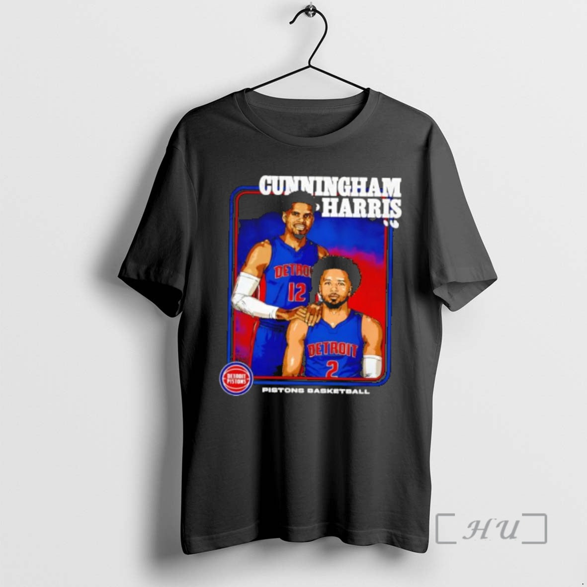 Officials Cunningham Harris Detroit Pistons Nba - Adult & Kids T-Shirts, Sweatshirts & Hoodies apparel design preview 1