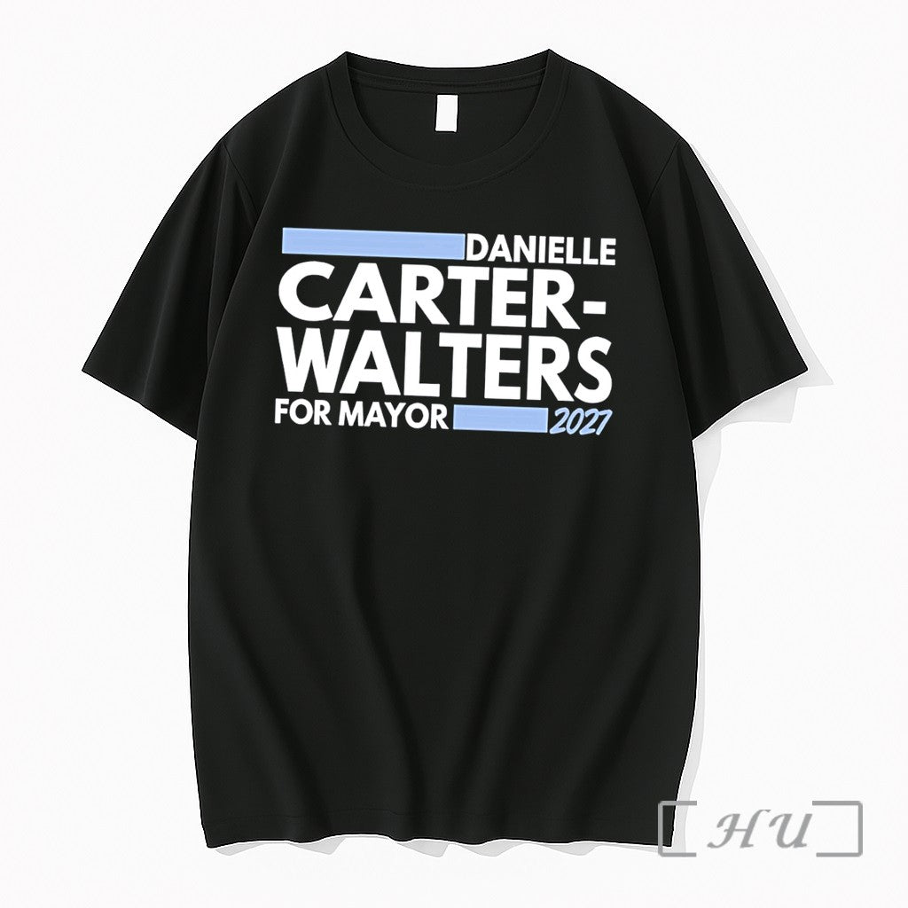 Officials Danielle Carter Walters For Chicago Mayor - Adult & Kids T-Shirts, Sweatshirts & Hoodies apparel design preview 1