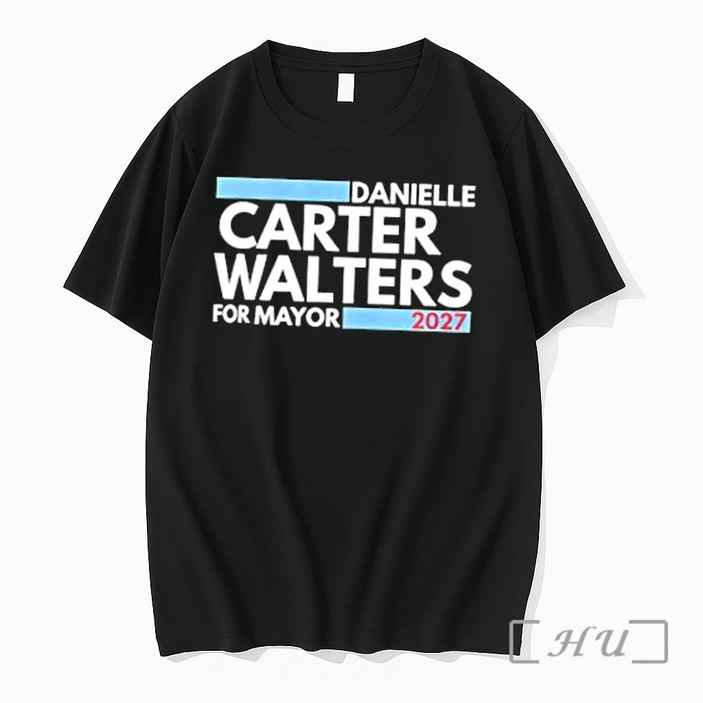 Officials Danielle Carter Walters For Mayor 2027 - Adult & Kids T-Shirts, Sweatshirts & Hoodies apparel design preview 1