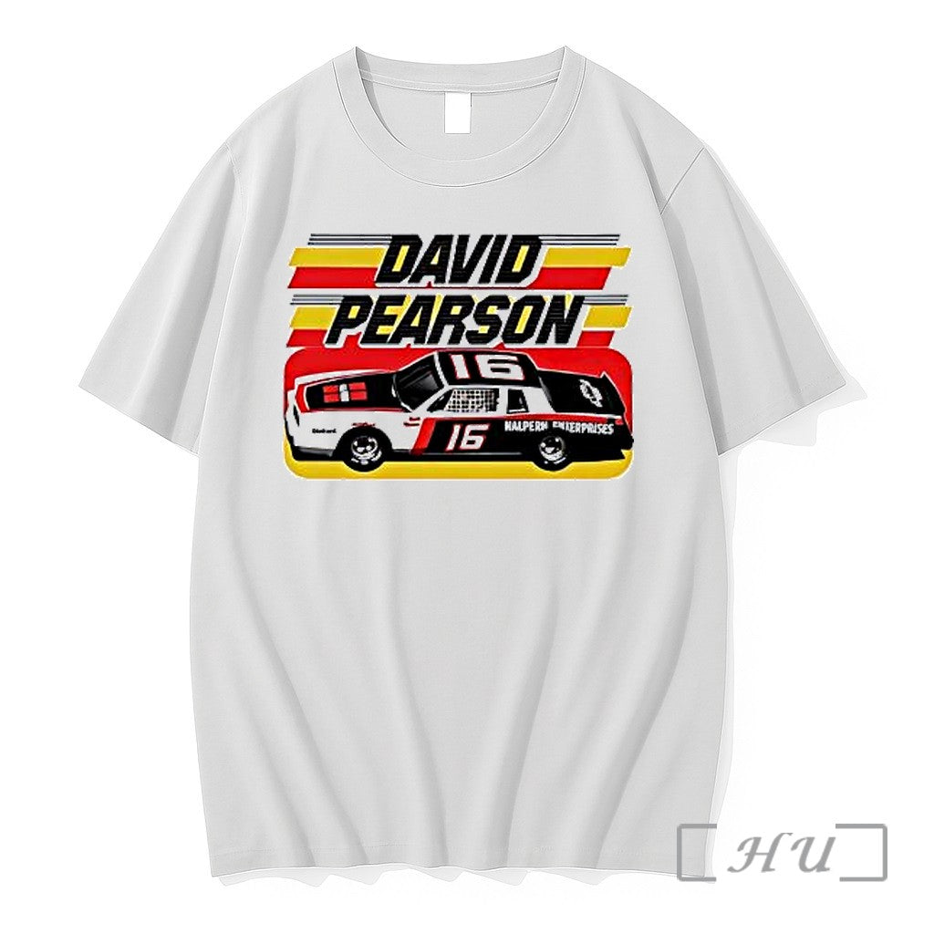 Officials David Pearson Number 16 Vintage Nascar - Adult & Kids T-Shirts, Sweatshirts & Hoodies apparel design preview 1