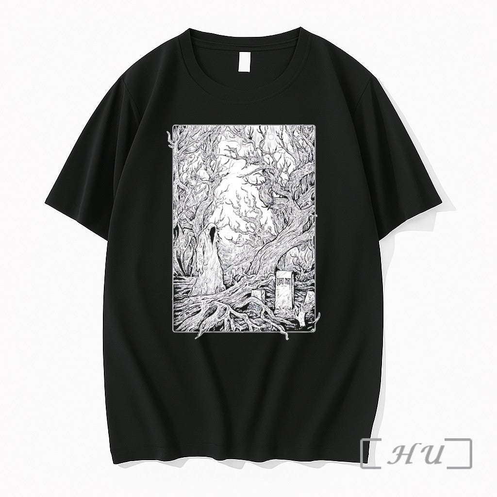Officials Dead Man Clothing Cloaked Figure Premium - Adult & Kids T-Shirts, Sweatshirts & Hoodies apparel design preview 1