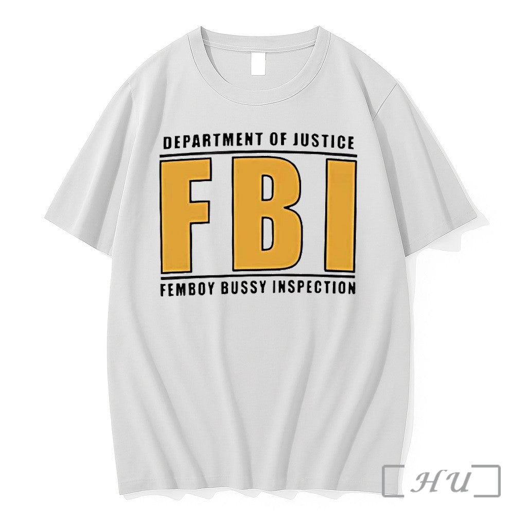 Officials Department Of Justice Fbi Femboy Bussy - Adult & Kids T-Shirts, Sweatshirts & Hoodies apparel design preview 1