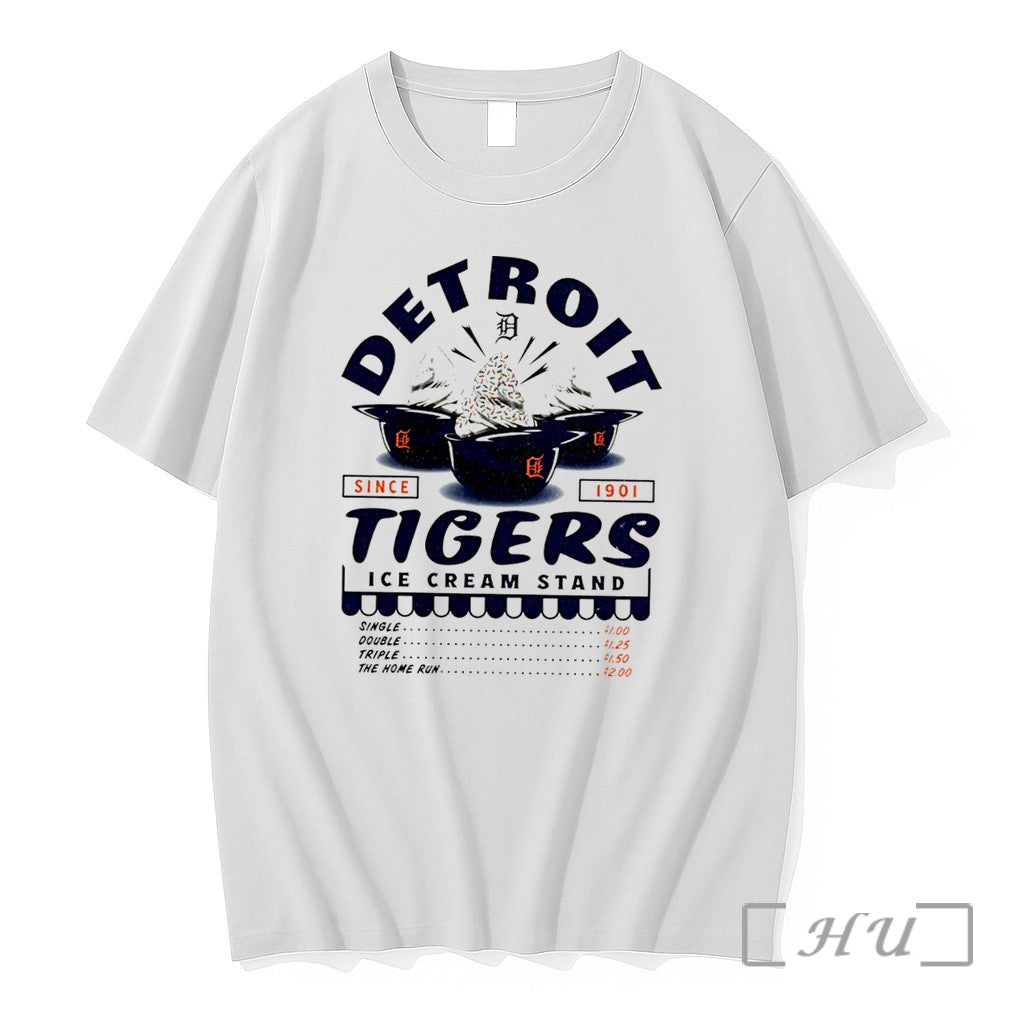 Officials Detroit Tigers Ice Cream Stand - Adult & Kids T-Shirts, Sweatshirts & Hoodies apparel design preview 1