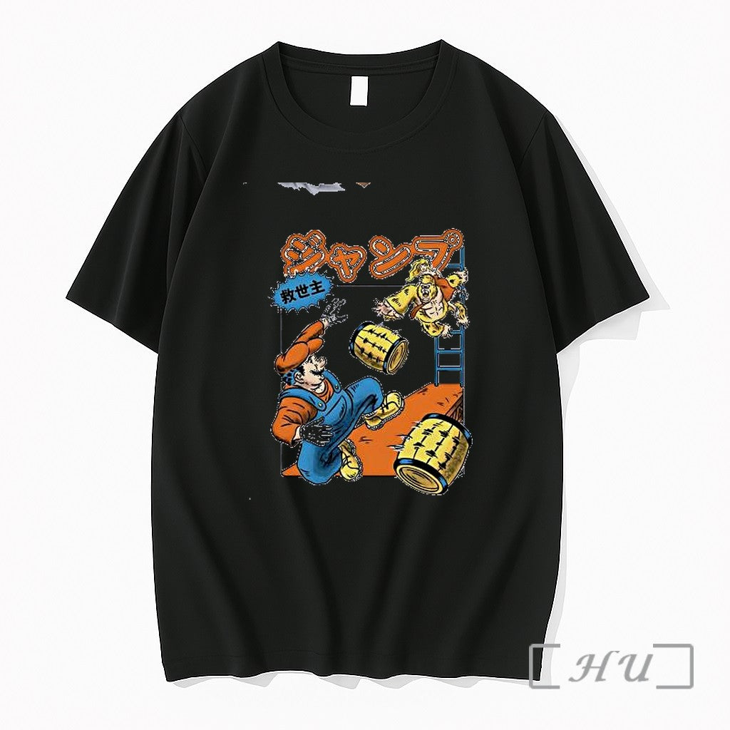 Officials Donkey Kong Barrels Princess Pauline - Adult & Kids T-Shirts, Sweatshirts & Hoodies apparel design preview 1