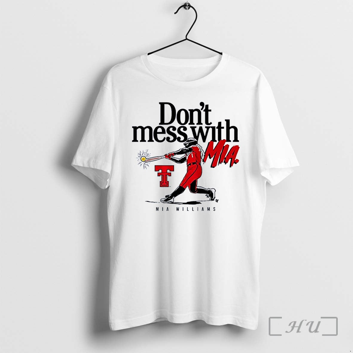 Officials Dont Mess With Mia Williams Texas Tech - Adult & Kids T-Shirts, Sweatshirts & Hoodies apparel design preview 1
