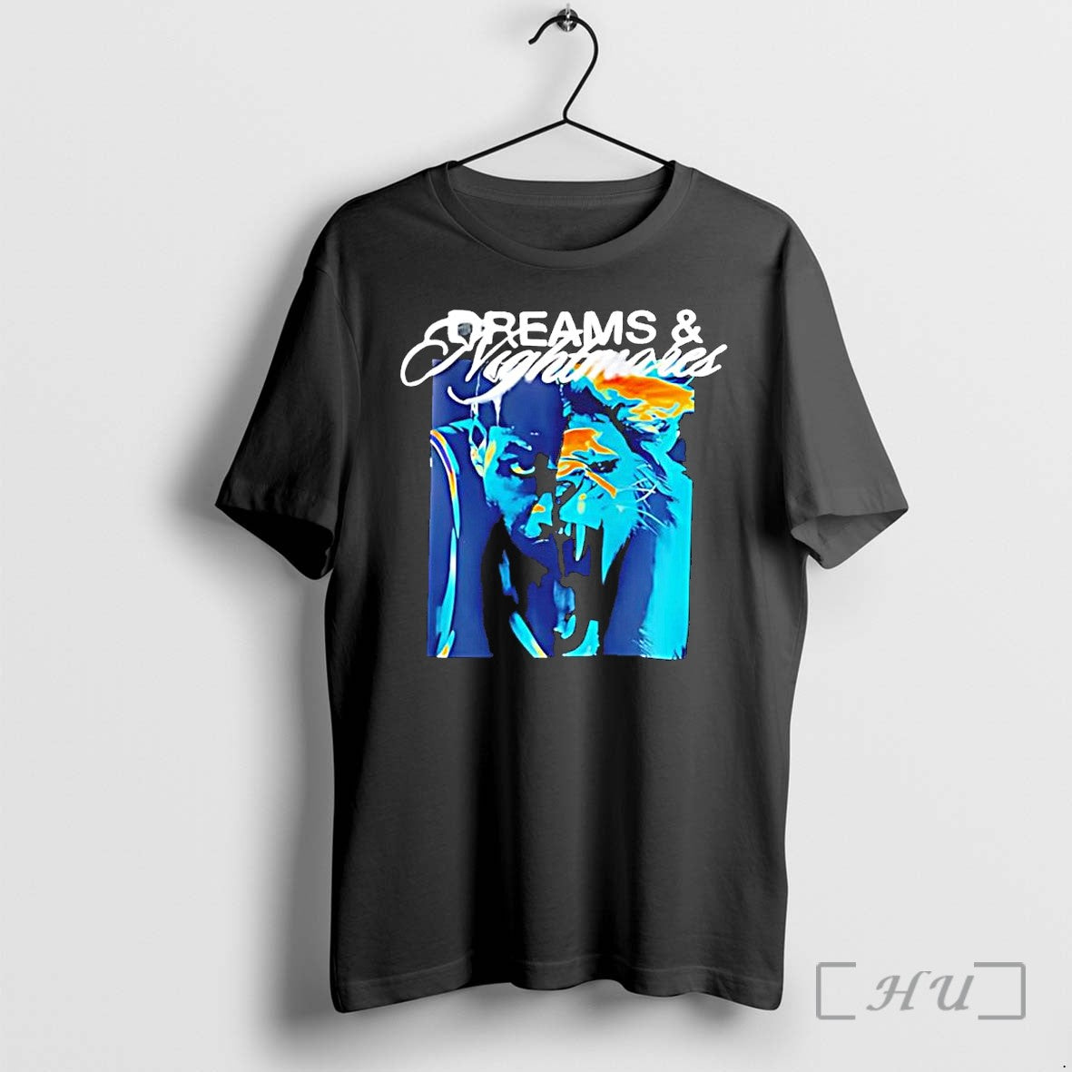 Officials Dreams And Nightmares Half Face Man Lion - Adult & Kids T-Shirts, Sweatshirts & Hoodies apparel design preview 1