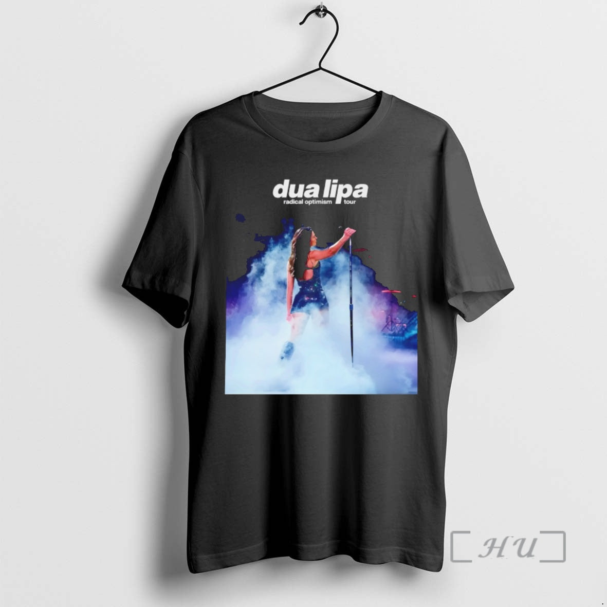 Officials Dua Lipa Radical Optimism Tour Print Round - Adult & Kids T-Shirts, Sweatshirts & Hoodies apparel design preview 1